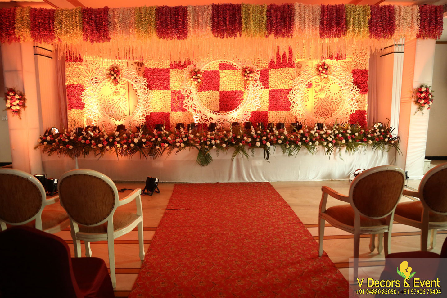 Wedding Reception decorations Organize at Le Royal Park Hotel